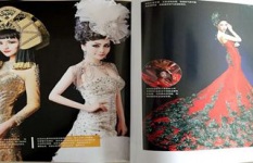 <化妆师>杂志刊登集红堂彩妆学校作品