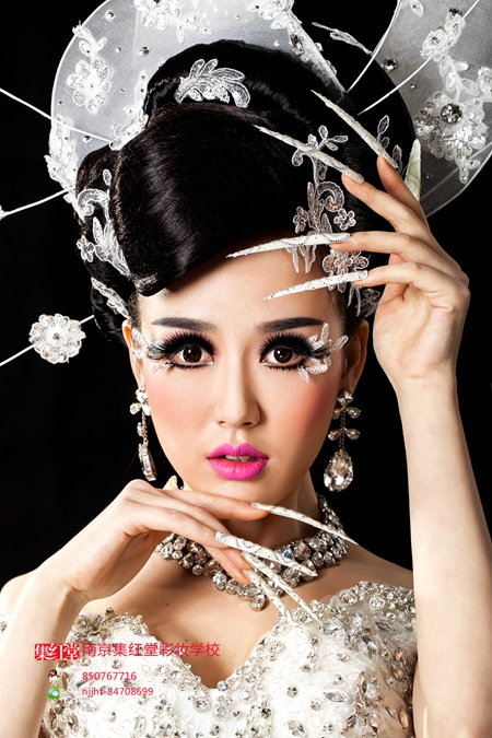 唯美的新娘妆多图