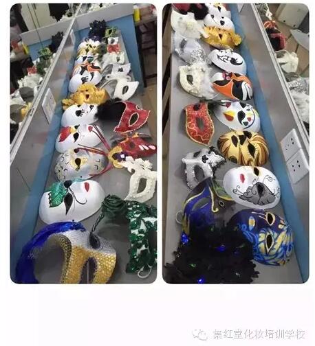 高级造型师研修班-彩绘面具制作课