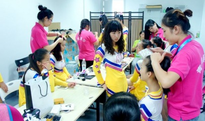 2014南京青奥会化妆纪实