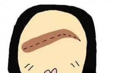 针对不同的脸型如何画眉