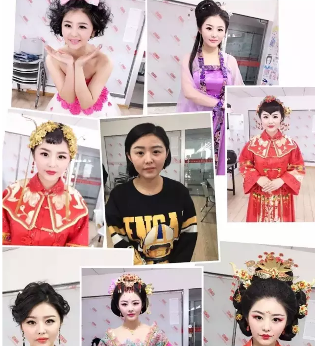 您以为韩国的整容很NB吗？那是您没有来过集红堂彩妆学校，这里的化妆师才是大神~~~