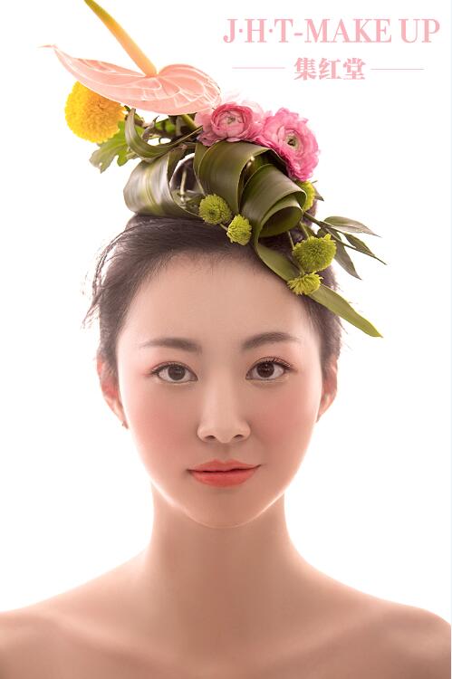艺术新娘妆面