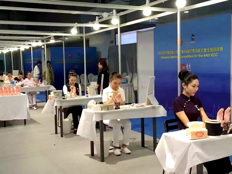 姚姝校长担任第44届世界技能大赛全国选拔赛裁判