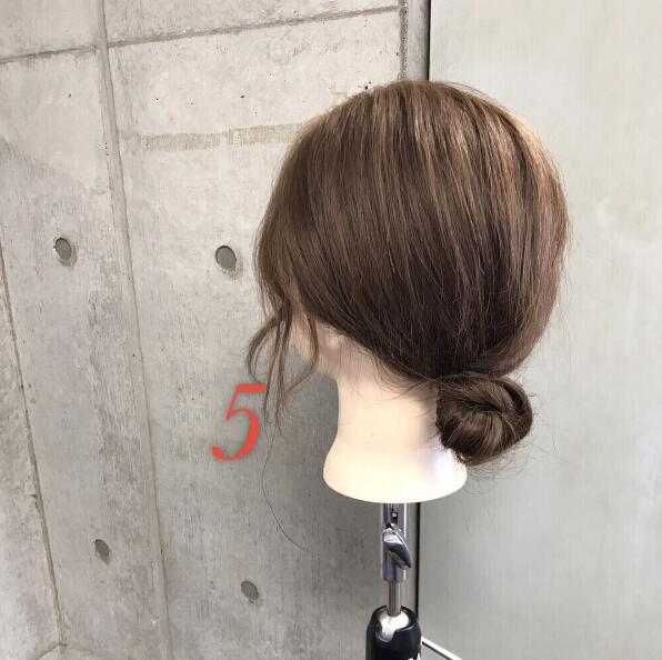 发量少的女生的该如何盘发 适合发量少盘头方法
