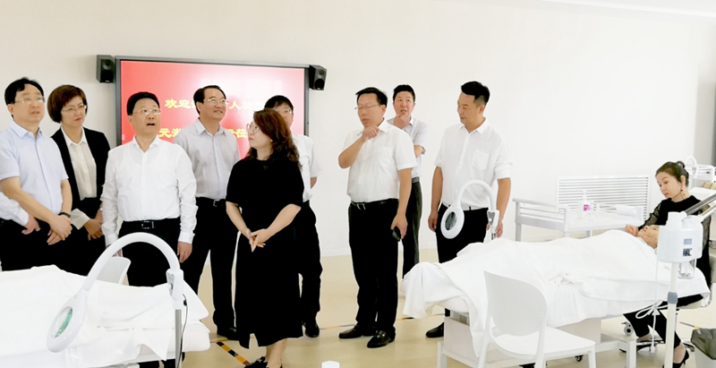 援疆我们在行动-江苏省职业技能竞赛美容集训基地-伊犁分基地建成