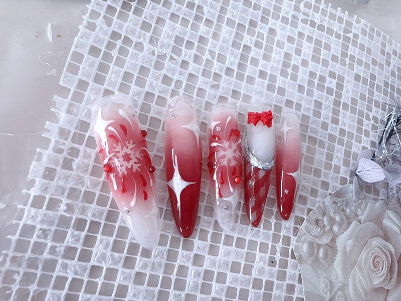 南京集红堂彩妆学校美甲学员作品