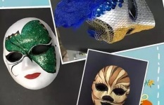高级造型师研修班-彩绘面具制作课