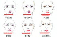 化妆脸型特征介绍以及面部比例