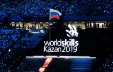 第45届世界技能大赛在俄罗斯喀山开幕梅德韦杰夫致辞